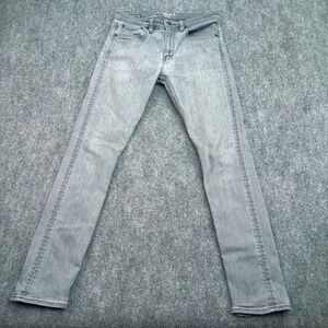 Revtown‎ Jeans Mens 32x31 Gray Taper Fit Decade Denim Distressed *READ